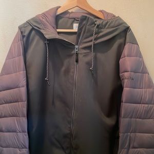 Columbia size 2x gray coat.